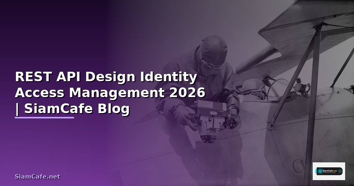 REST API Design Identity Access Management