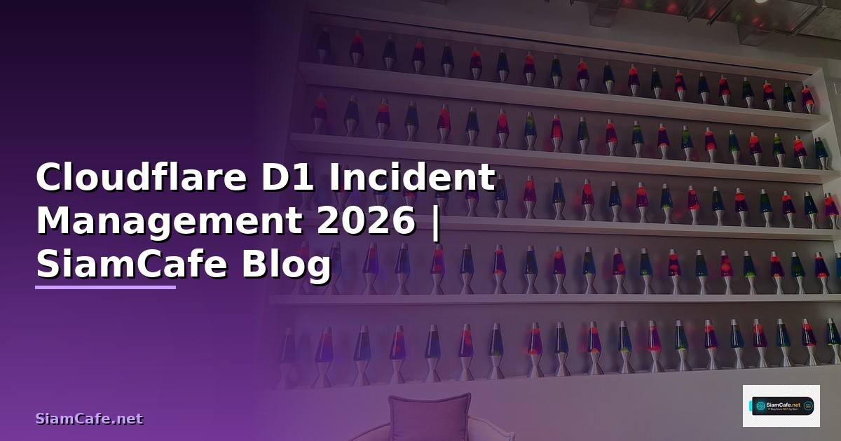 Cloudflare  Incident Management