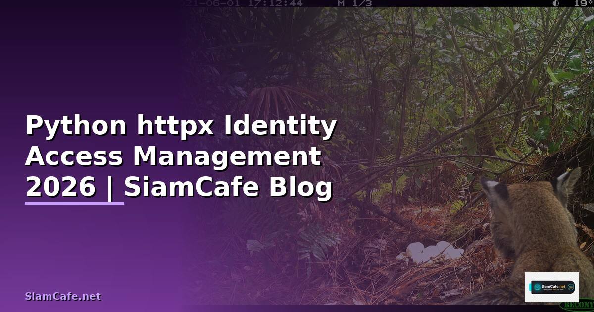 Python httpx Identity Access Management