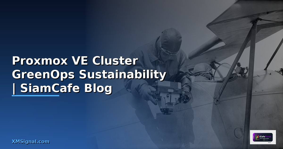 Proxmox VE Cluster GreenOps Sustainability