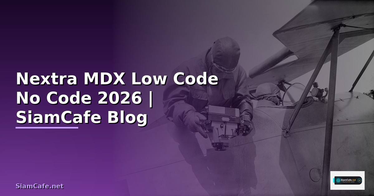Nextra MDX Low Code No Code