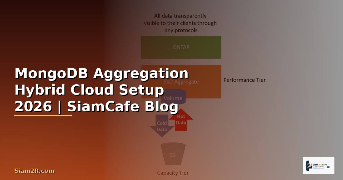 MongoDB Aggregation Hybrid Cloud Setup