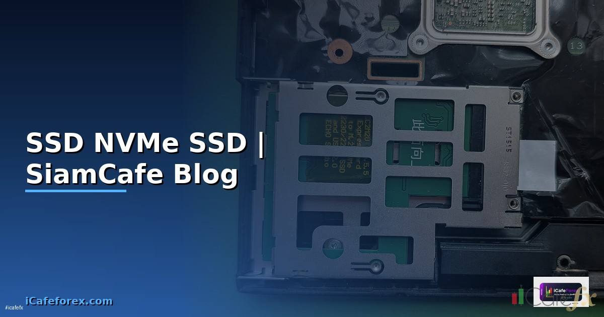 SSD NVMe คือ — คู่มือเลือกซื้อและติดตั้ง SSD