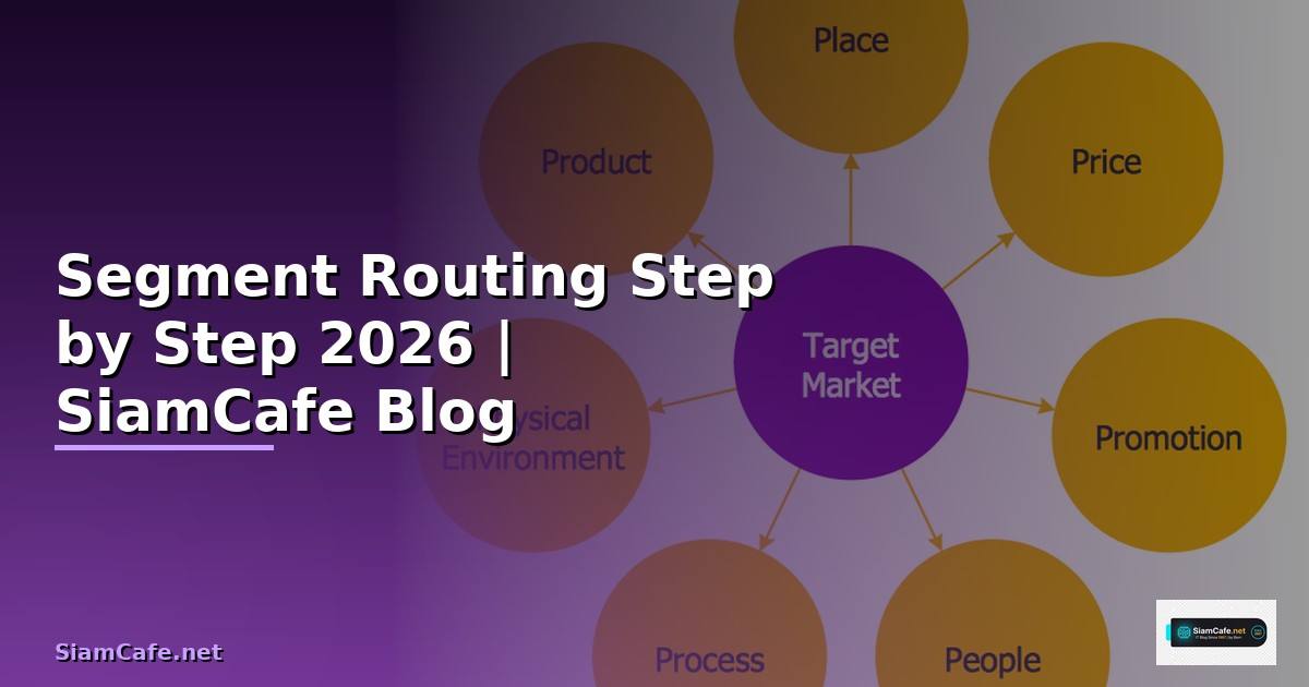 Segment Routing สำหรับมือใหม่ Step by Step —