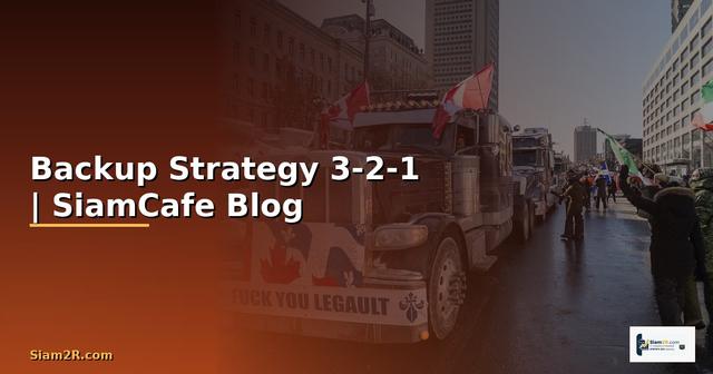 Backup Strategy 3-2-1