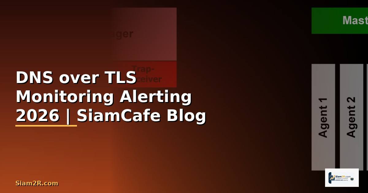 DNS over TLS Monitoring และ Alerting
