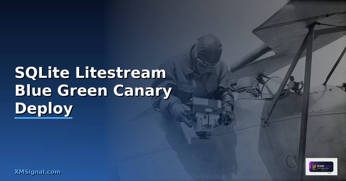 SQLite Litestream Blue Green Canary Deploy —