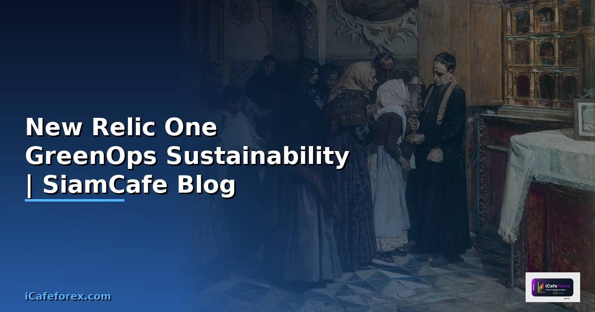 New Relic One GreenOps Sustainability