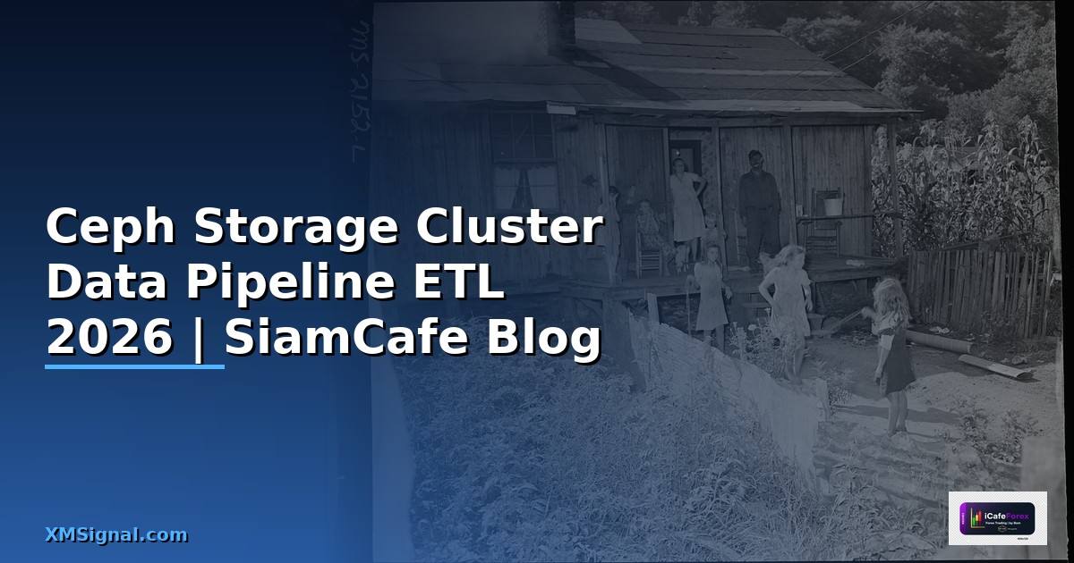 Ceph Storage Cluster Data Pipeline ETL