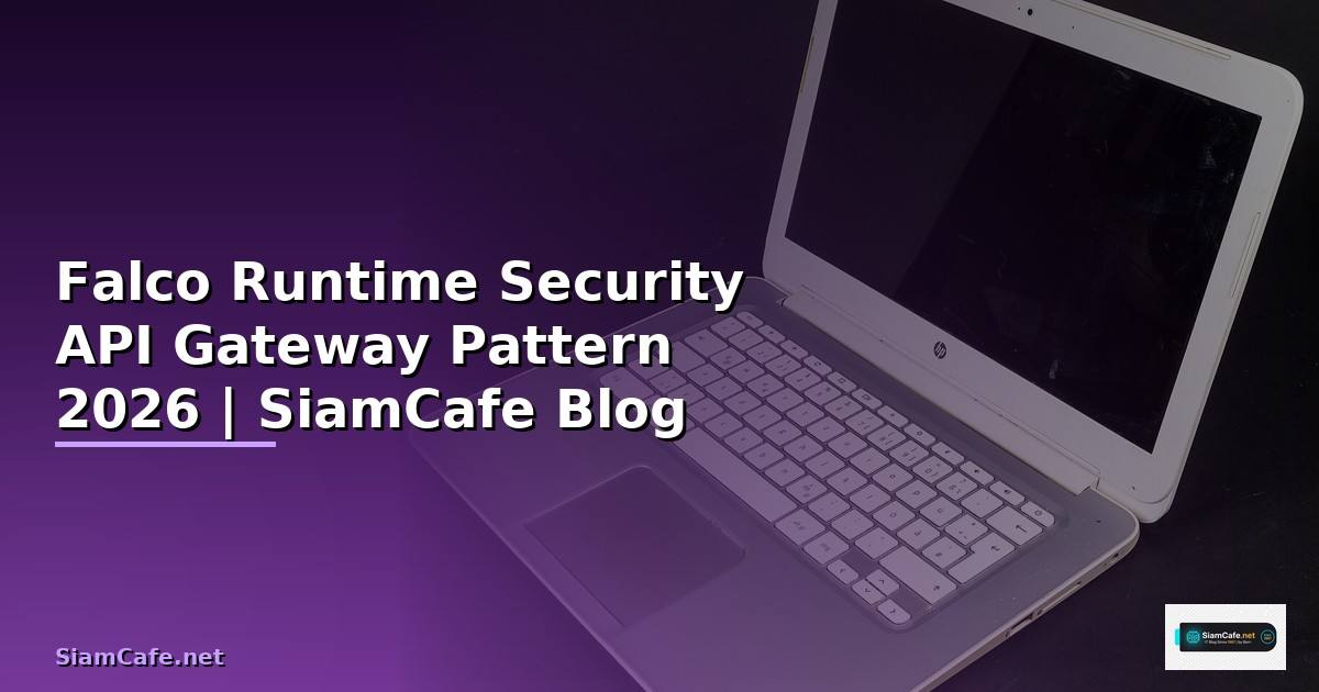 Falco Runtime Security API Gateway Pattern