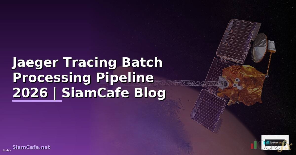 Jaeger Tracing Batch Processing Pipeline