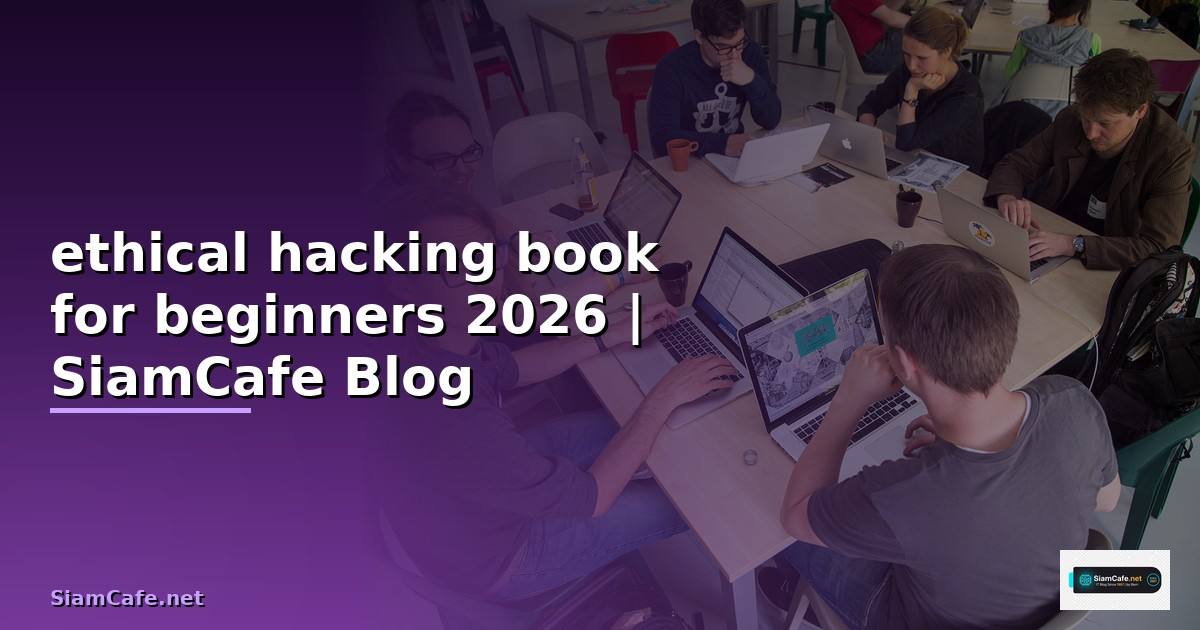 ethical hacking book for beginners — คู่มือฉบับสมบูรณ์ 2026