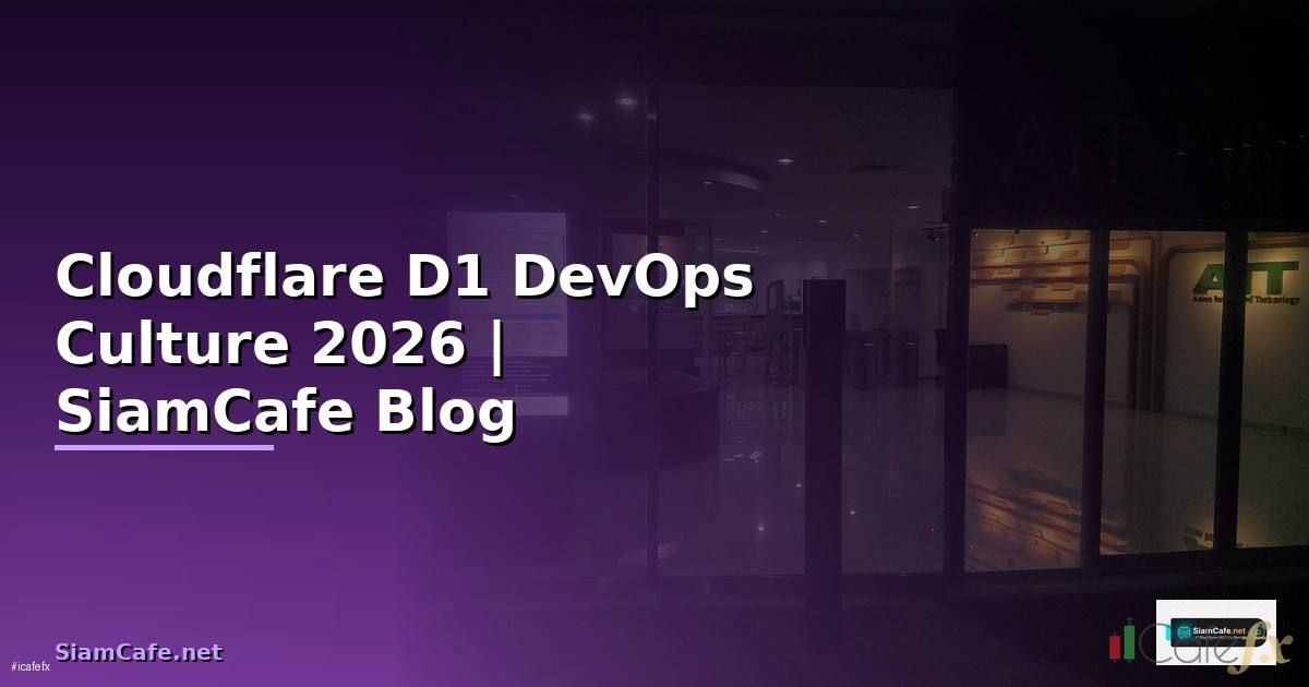Cloudflare DevOps Culture