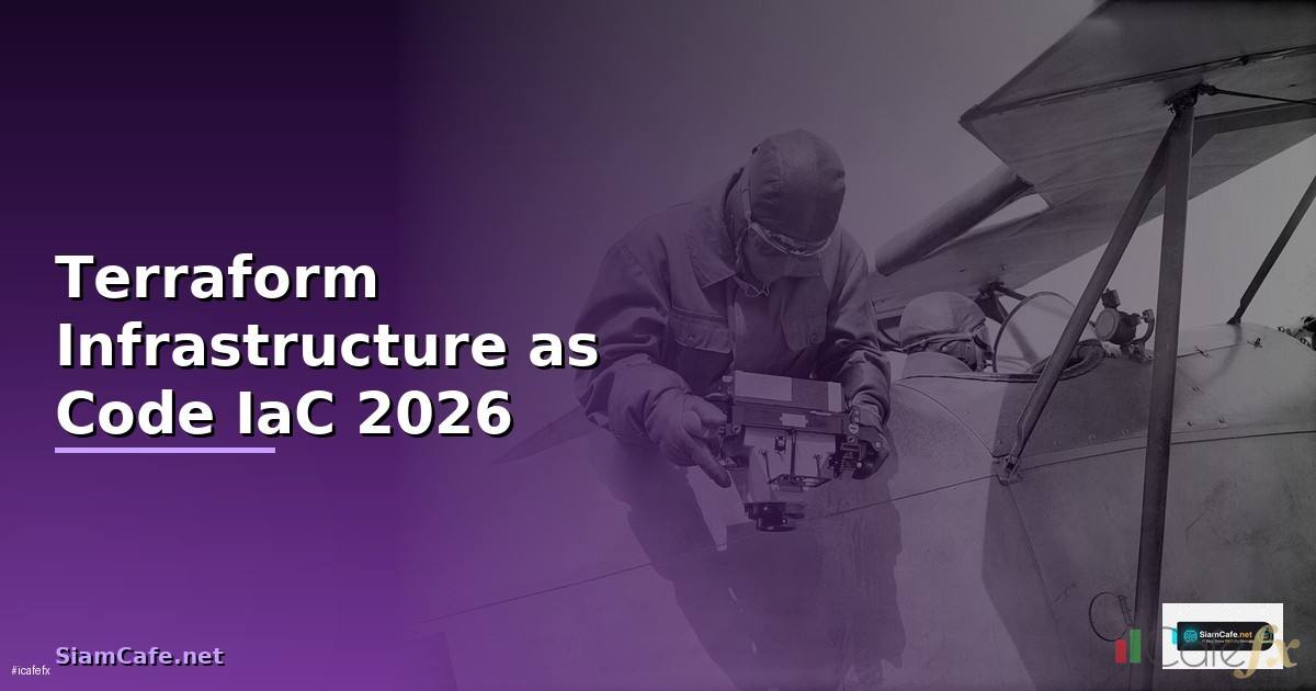 Terraform Infrastructure as Code — คู่มือ IaC