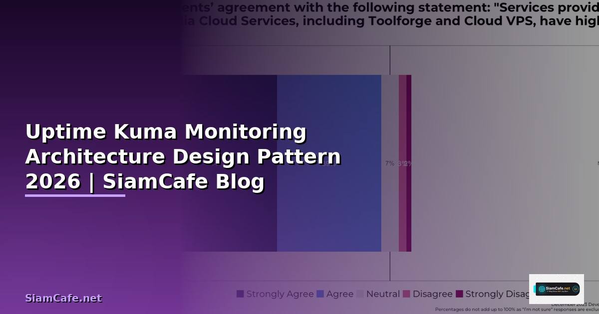 Uptime Kuma Monitoring Architecture Design Pattern — คู่มือฉบับสมบูรณ์ 2026