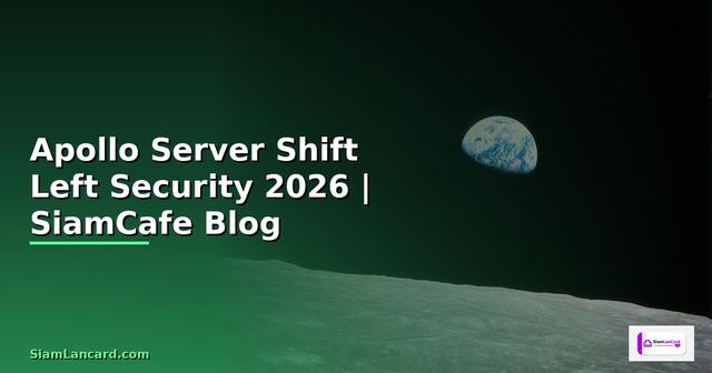Apollo Server Shift Left Security
