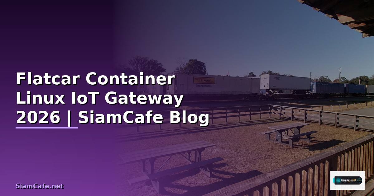 Flatcar Container Linux IoT Gateway