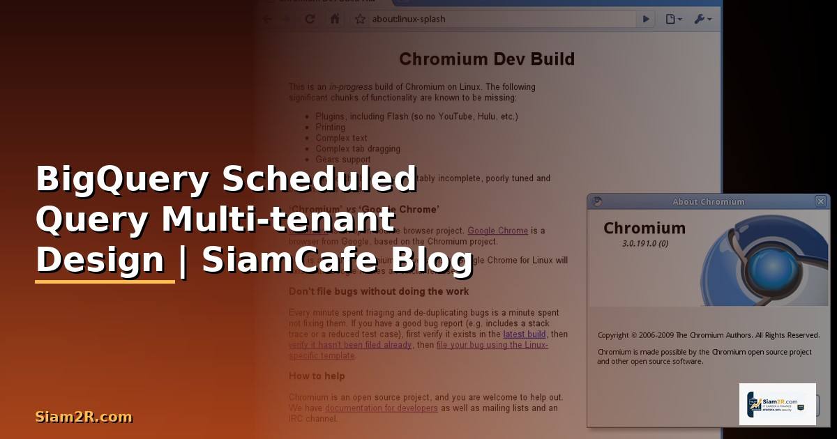 BigQuery Scheduled Query Multi-tenant Design