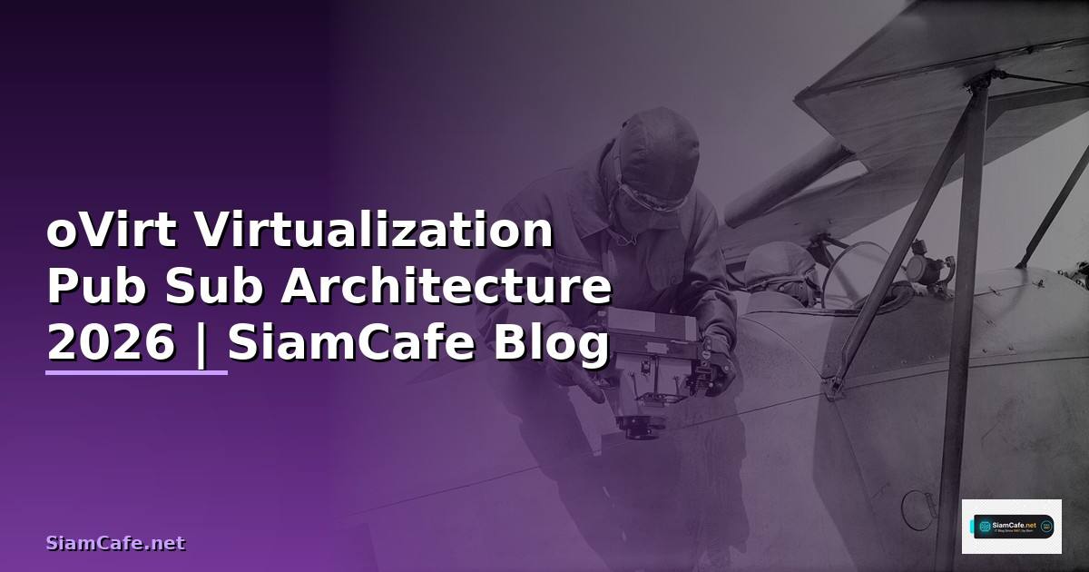 oVirt Virtualization Pub Sub Architecture —