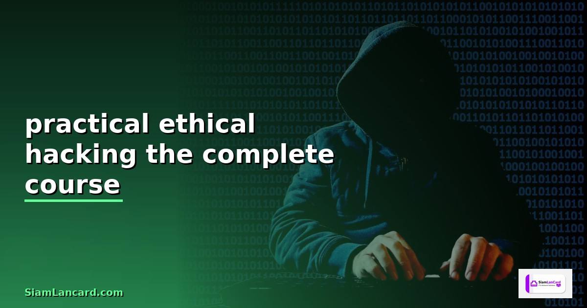 practical ethical hacking