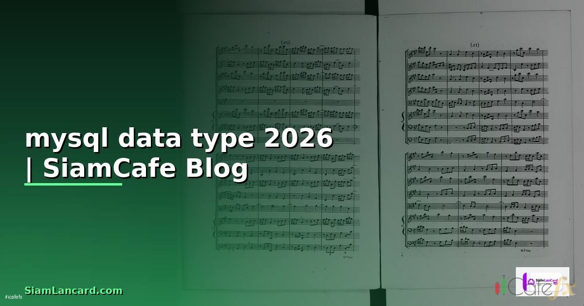 mysql data type คือ