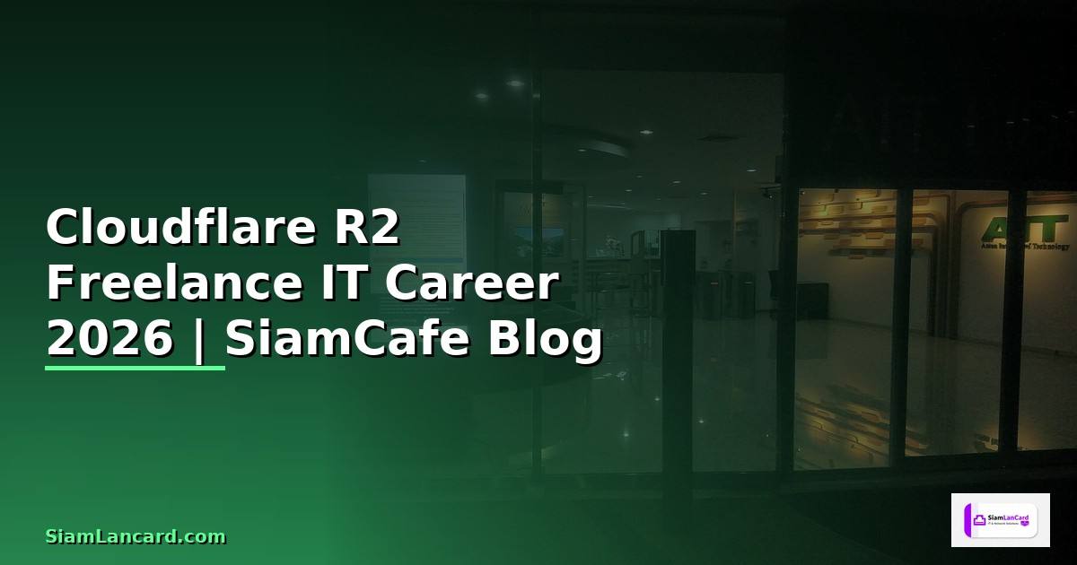 Cloudflare R2 Freelance IT Career