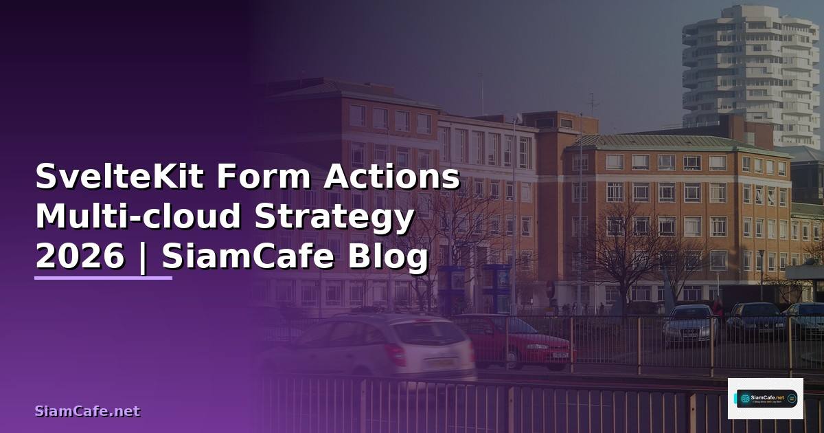 SvelteKit Form Actions Multi-cloud Strategy