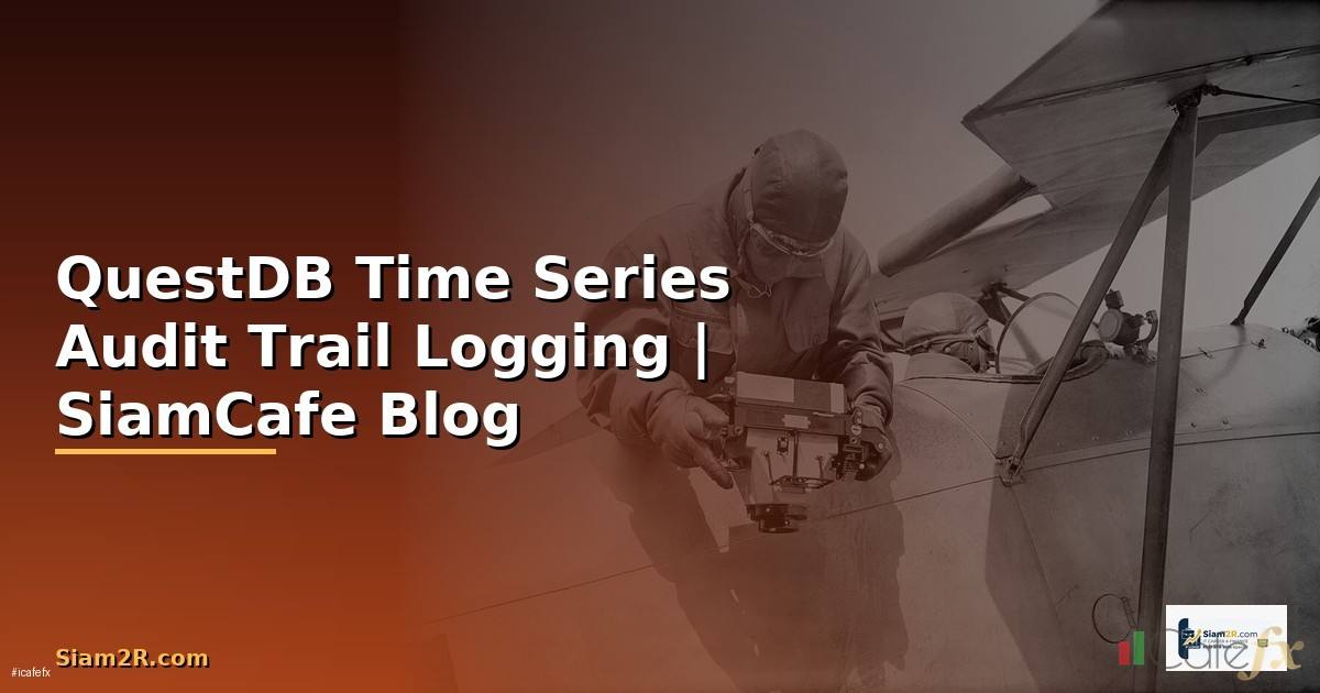 QuestDB Time Series Audit Trail Logging