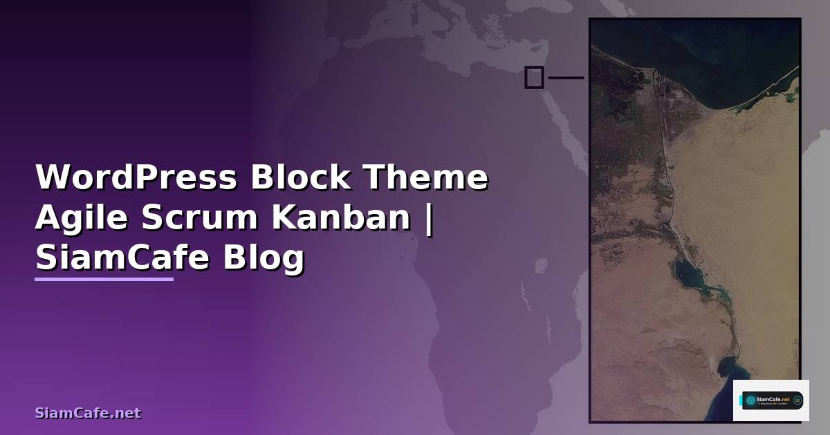 WordPress Block Theme Agile Scrum Kanban
