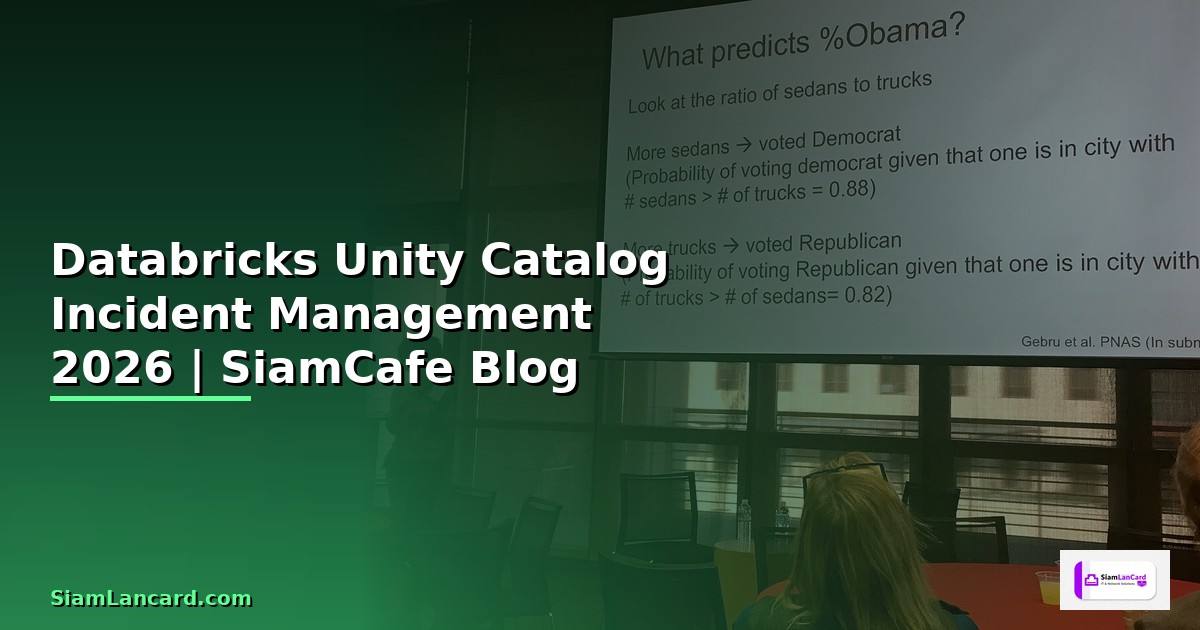 Databricks Unity Catalog Incident Management