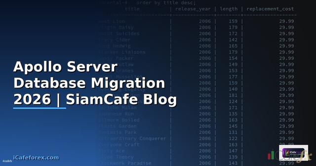 Apollo Server Database Migration