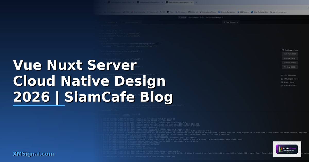 Vue Nuxt Server Cloud Native Design