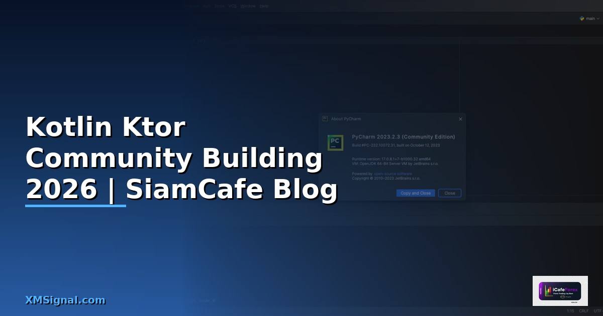 Kotlin Ktor Community Building