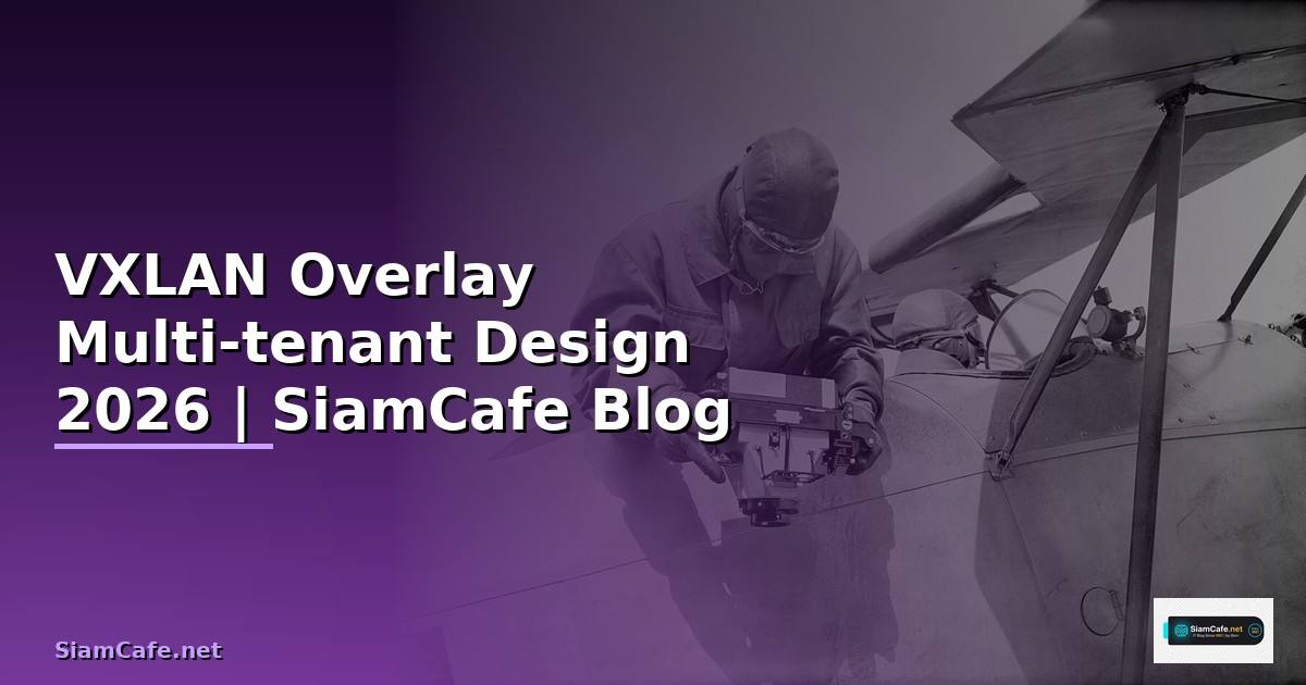 VXLAN Overlay Multi-tenant Design