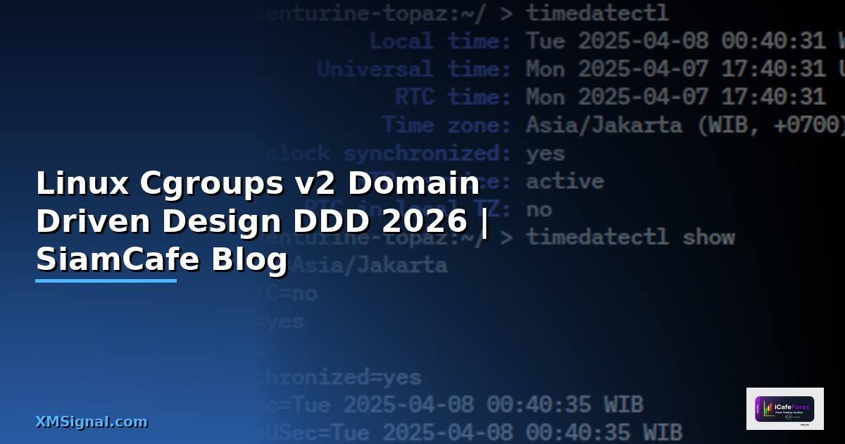 Linux Cgroups v2 Domain Driven Design DDD