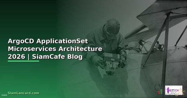 ArgoCD ApplicationSet Microservices Architecture