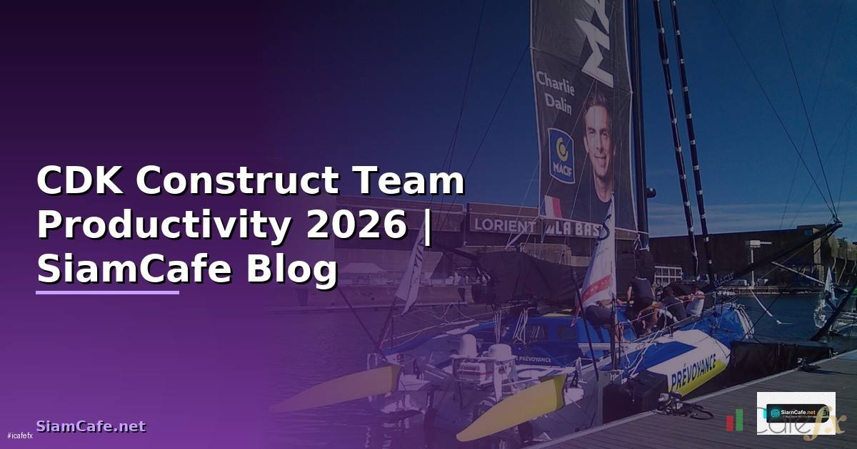 CDK Construct Team Productivity