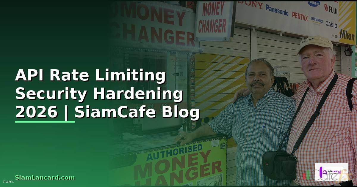 API Rate Limiting Security Hardening ป้องกันแฮก