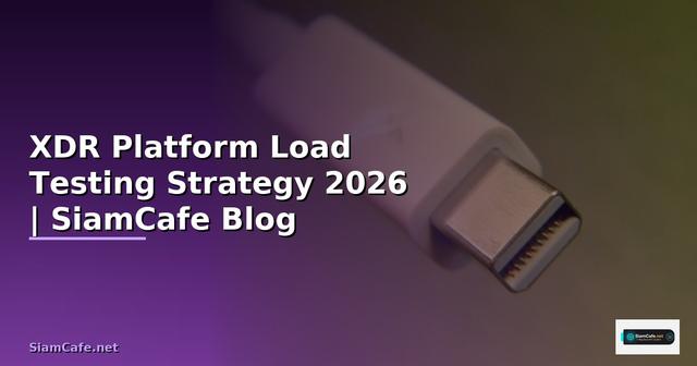 XDR Platform Load Testing Strategy