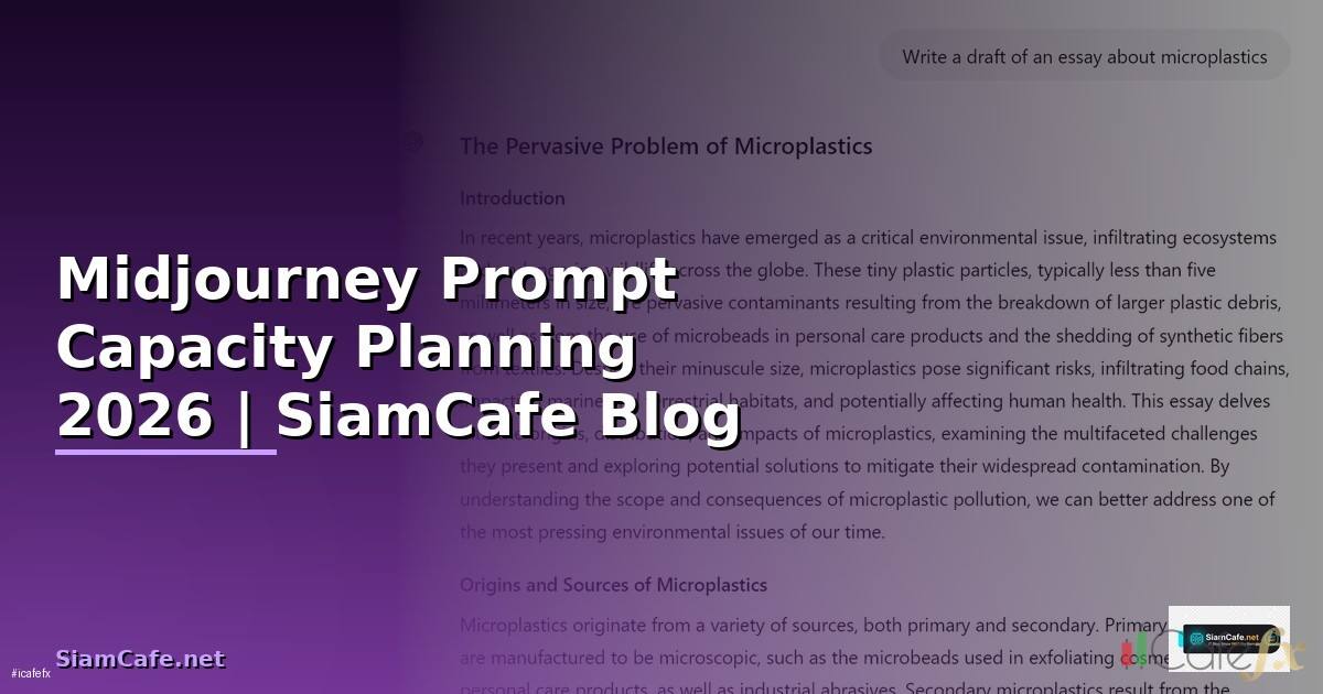 Midjourney Prompt Capacity Planning
