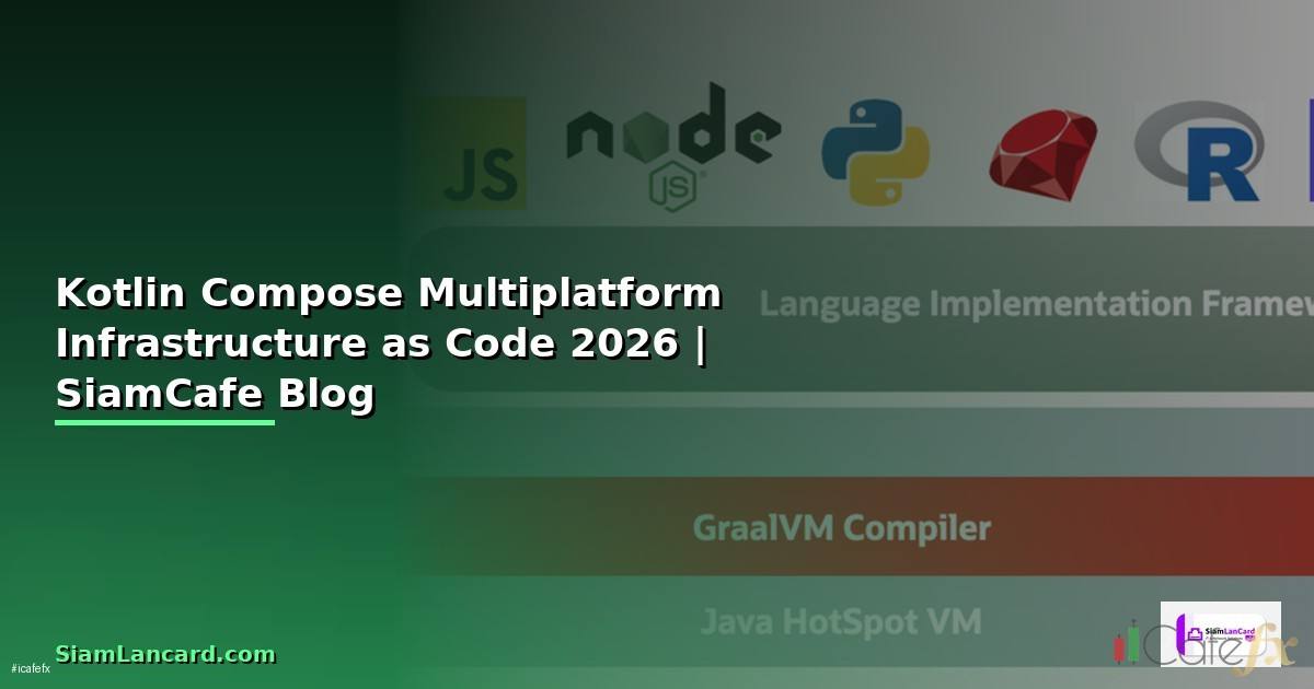 Kotlin Compose Multiplatform Infrastructure as