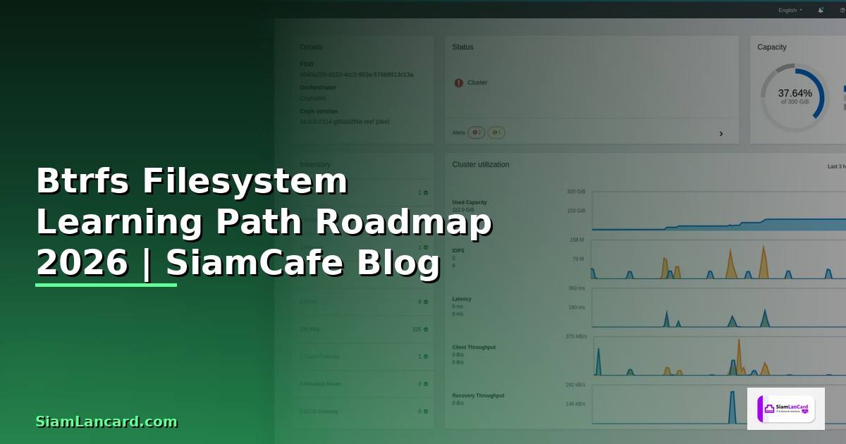 Btrfs Filesystem Learning Path Roadmap
