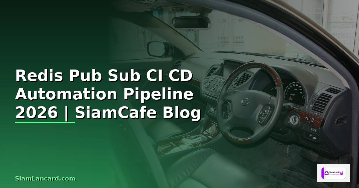 Redis Pub Sub CI CD Automation Pipeline