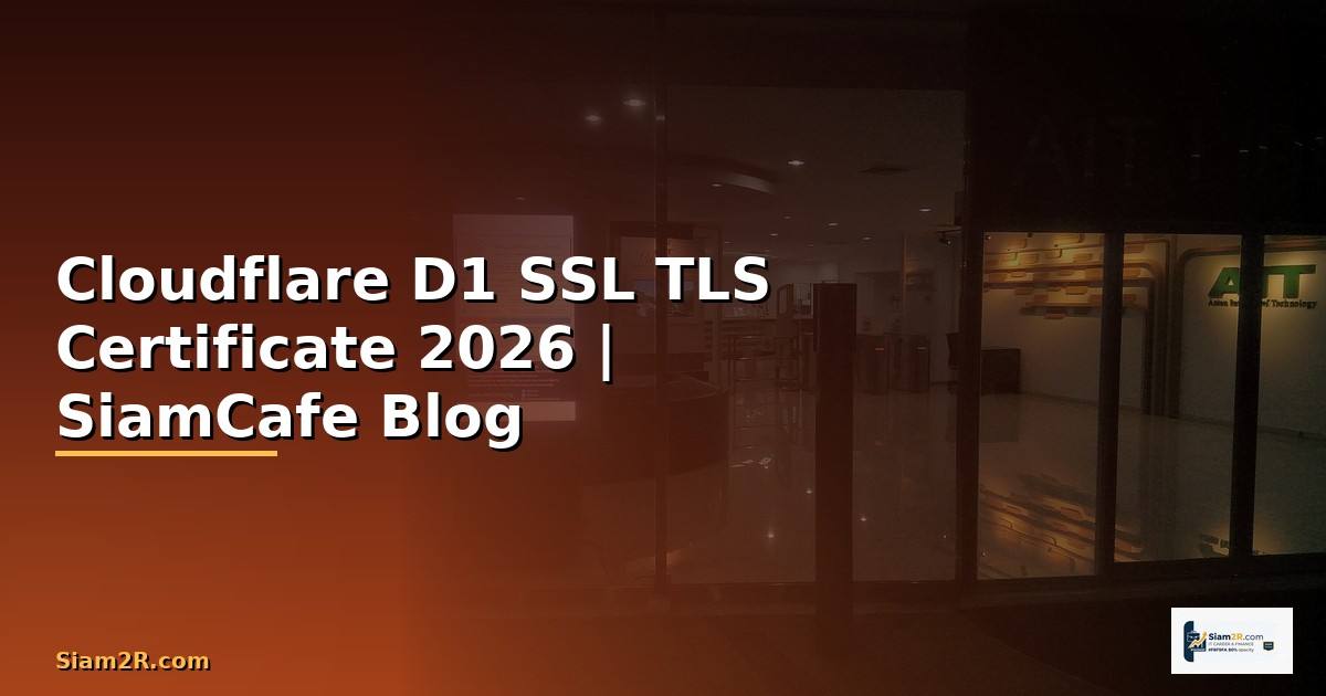 Cloudflare SSL TLS Certificate