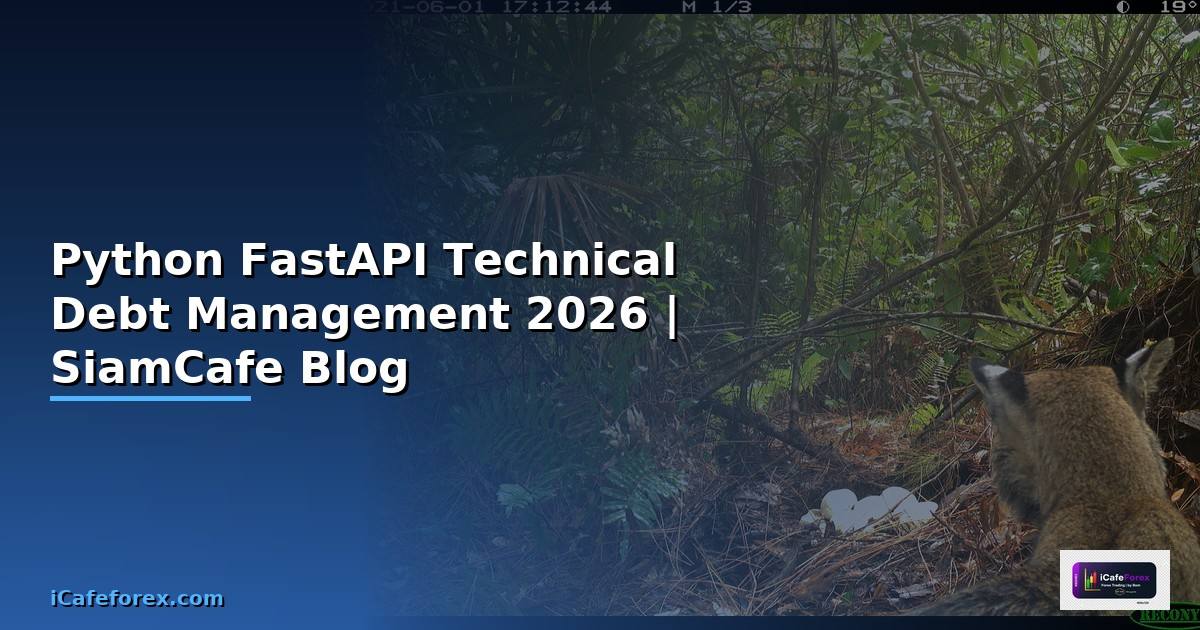 Python FastAPI Technical Debt Management