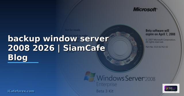 backup window server 2008