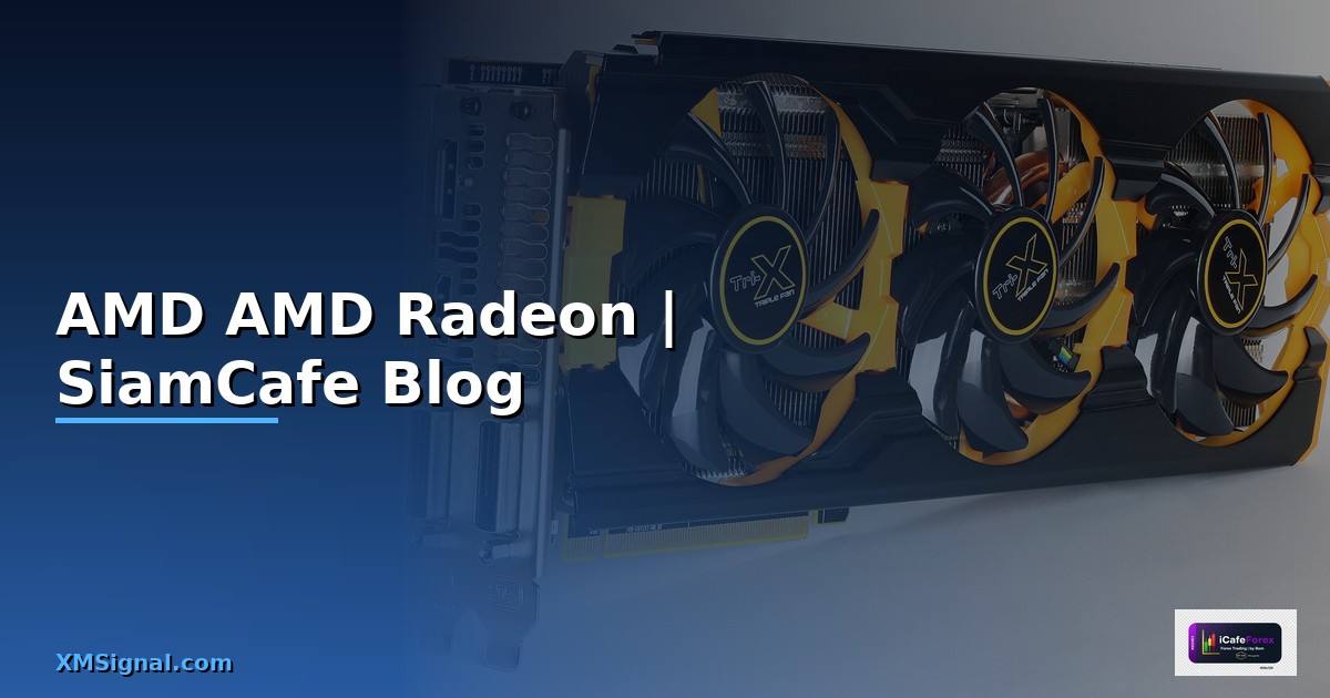 AMD การ์ดจอ — รีวิวการ์ดจอ AMD Radeon ฉบับสมบูรณ์