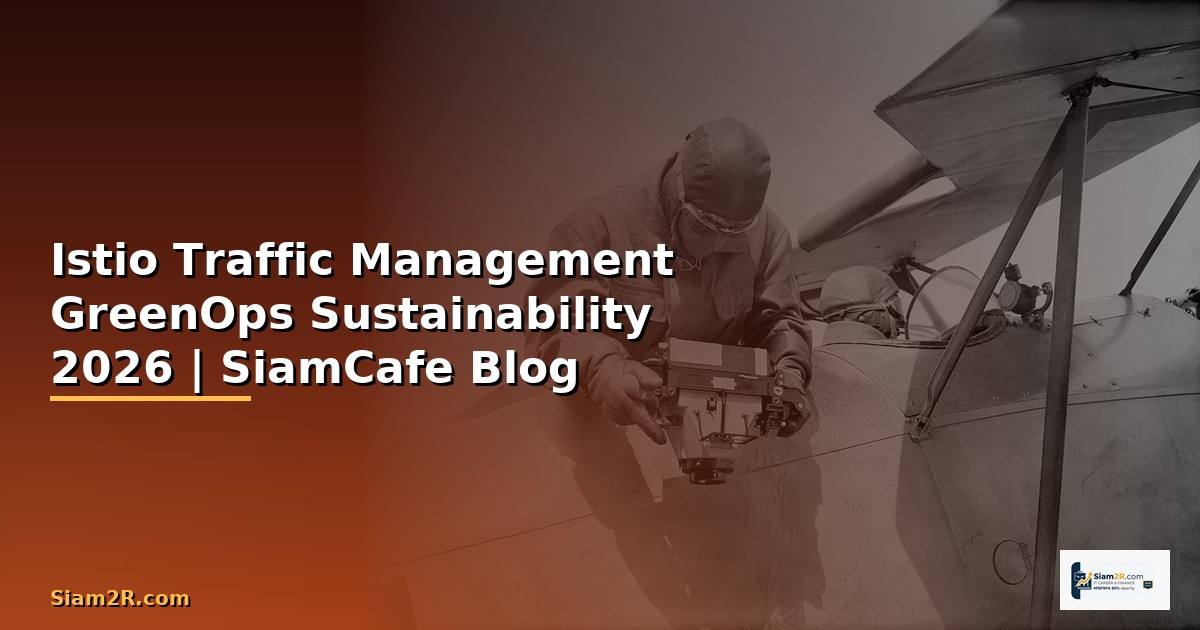 Istio Traffic Management GreenOps Sustainability