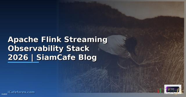 Apache Flink Streaming Observability Stack