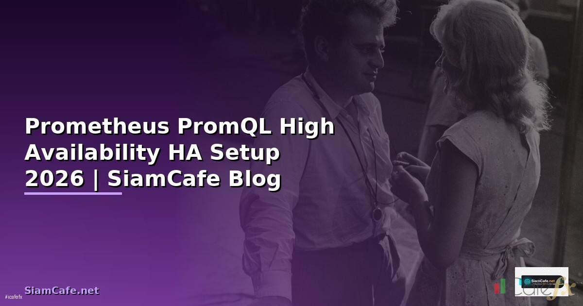 Prometheus PromQL High Availability HA Setup